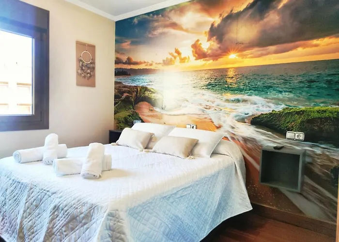 度假居 Desconectaengalicia Adosado Vichona A 2,5 Km Del Centro De 桑亨霍