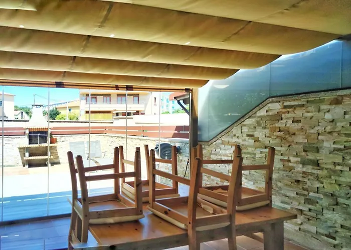 Desconectaengalicia Adosado Vichona A 2,5 Km Del Centro De 度假居 桑亨霍